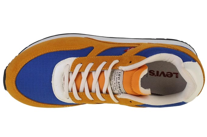 Levi's Bannister 235235-1900-74, Mannen, Geel, Sneakers, maat: 43