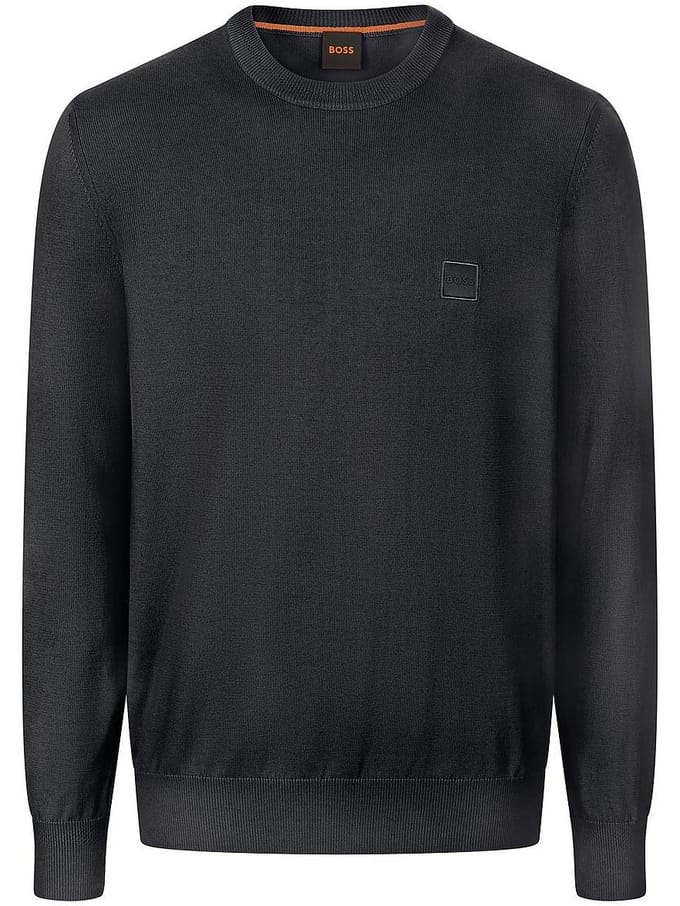 BOSS Pullover Kanovano Navy - Maat M - Heren - Pullovers