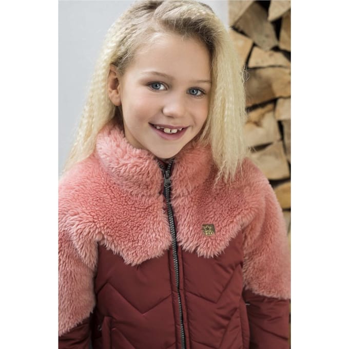 Flo Meisjes Winterjas - Rust - Maat 110