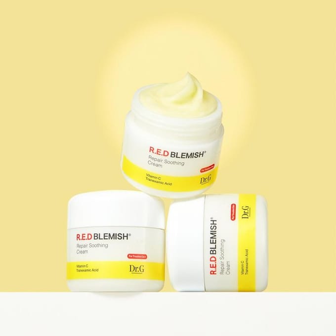 [Dr.G] Rode Vlekken Herstellende Kalmerende Crème 50ml white