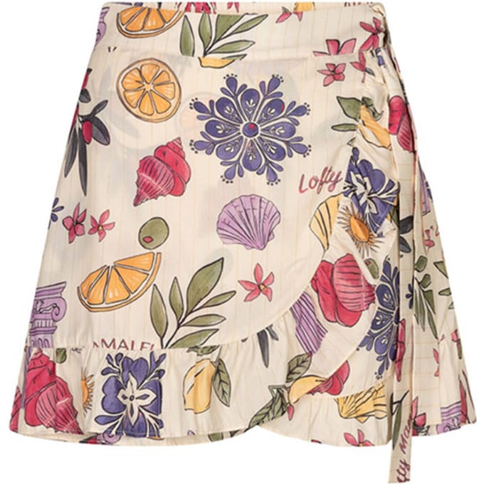 Lofty Manner Broek Skort Sandy Re40 Multi Element Print Dames Maat - M