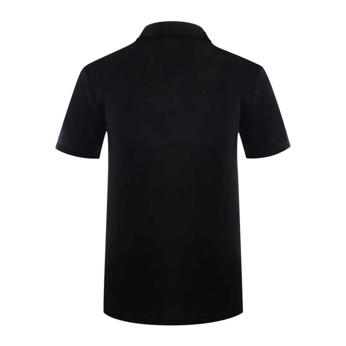 Diesel Heren Kaviaar Klein Logo Poloshirt (Zwart)