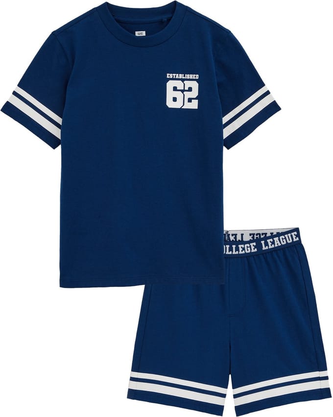 WE Fashion Jongens shortama met print