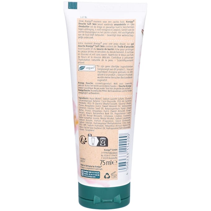 Kneipp Amandel douche mini 75 Milliliter