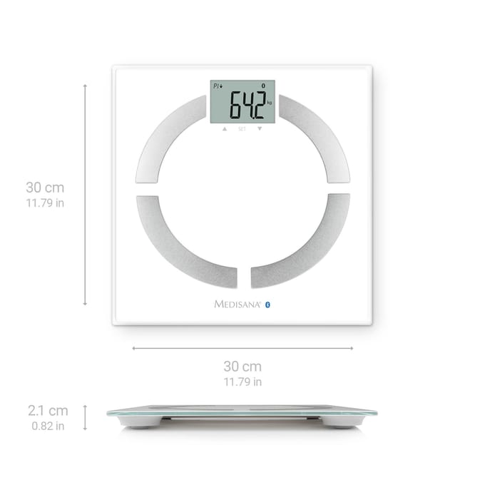 Medisana BS 444 connect 40444 Analyse-personenweegschaal Digitaal Weegbereik (max.): 180 kg Wit