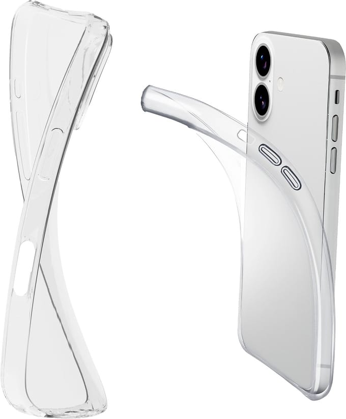 Cellularline FINECIPH17T mobiele telefoon behuizingen Hoes Transparant