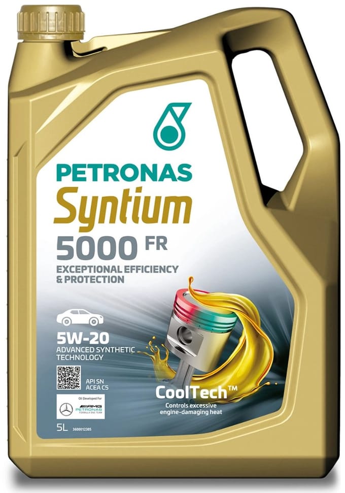 Petronas Syntium 5000 FR 5w20 olie 5 liter