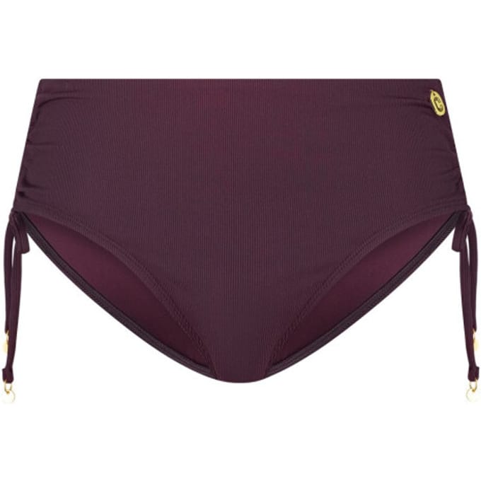 Ten Cate bikini bottom midi bow wine red voor Dames | Maat 40