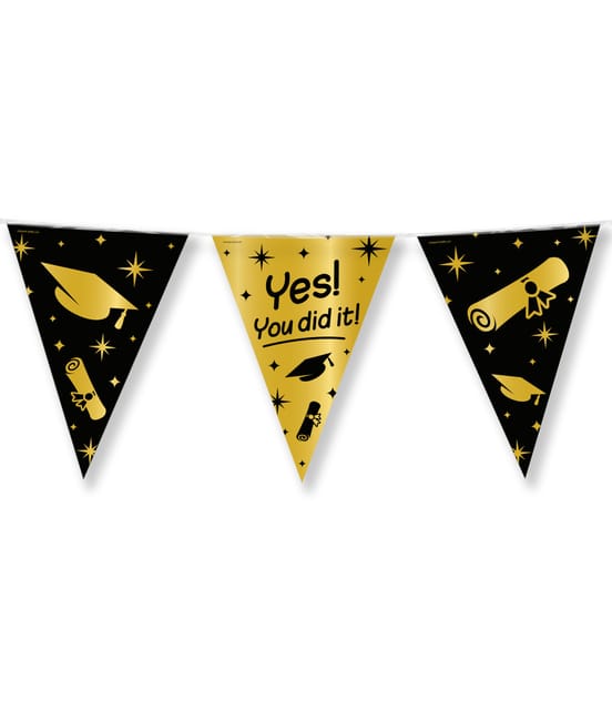 Paperdreams - Vlaggenlijn Classy Party - Yes you did it (10 meter)