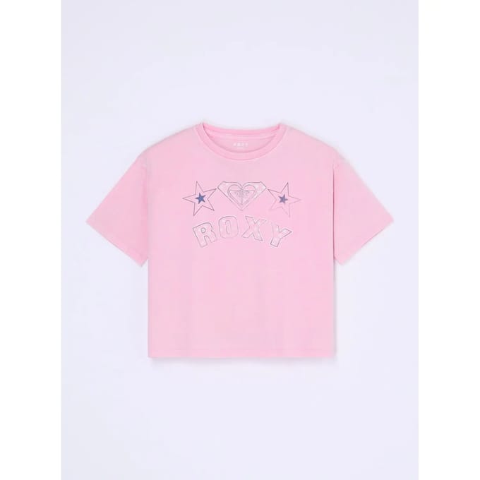 Roxy Daisyloose Seas T-shirt Met Korte Mouwen Roze 8 Years Meisje