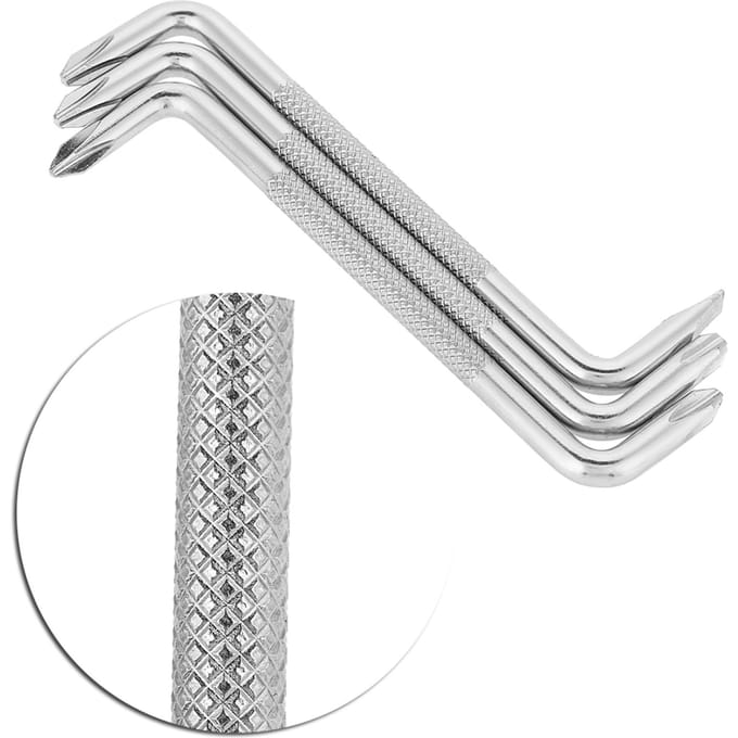 3 stuks Offset Z-Type Sleufkruis Schroevendraaier Handgereedschap Set white