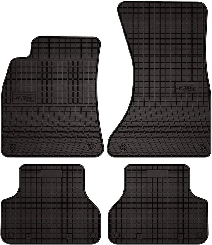 Wielganizator SolidPRO - Auto Vloermatten - Audi A4 B9 (2015-) - Zwart - Formfitting