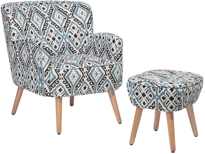 TUMBA - Fauteuil - Donkergrijs - Polyester