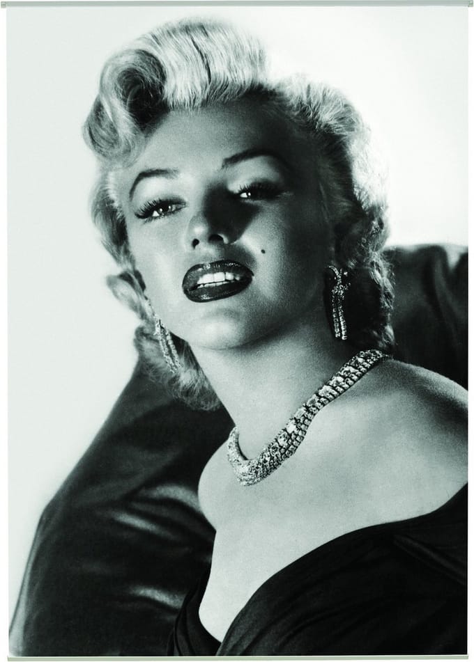 Marilyn Outdoor TextielPoster fotoprint 88x118cm