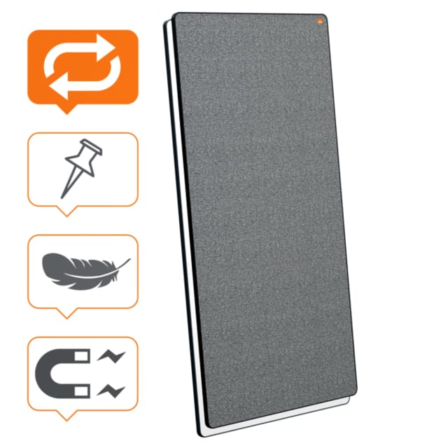 White- en Memobord Nobo Move & Meet 1800x900mm