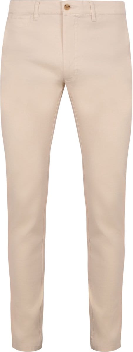 Suitable Chino broek Plato Ecru - Maat 56 - Heren - Mannen broeken