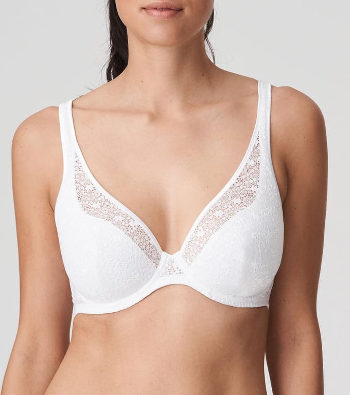 PrimaDonna Twist Epirus Triangel Beugel Bh 0141974 Wit - maat EU 85E / FR 100E
