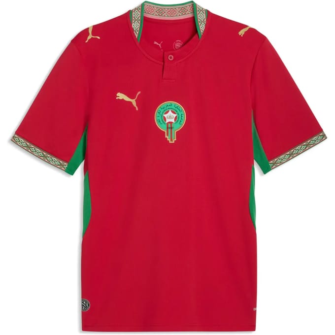 Puma Morocco Truien/Replica's Heren - Rood - Maat M - Poly Jersey