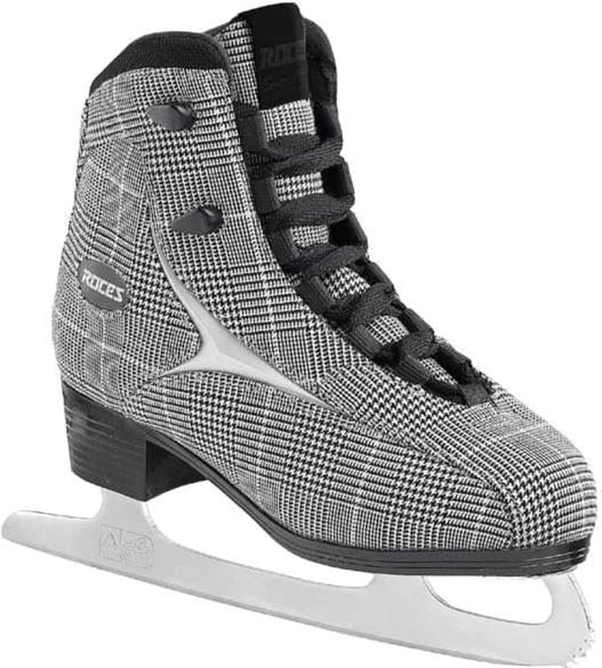 Roces - Brits Check Kunstschaatsen - Dames - Zwart/wit - 42