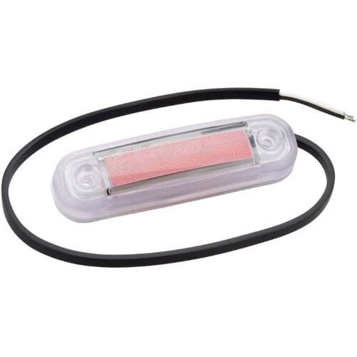 Fristom Markeringslicht Open kabeleinden Markeringslicht Achter 12 V, 24 V Rood Transparant