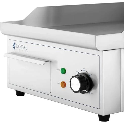 Elektrische grillplaat - 350 x 380 mm - Royal Catering - Flat - 2,000 W RCPG45-S