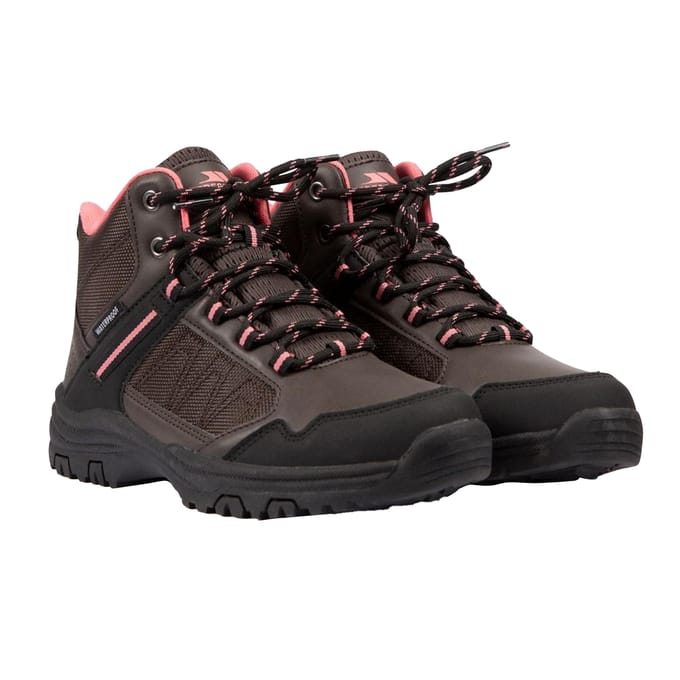 Trespass Dames/Dames Lyre waterdichte wandelschoenen (Donkerbruin)