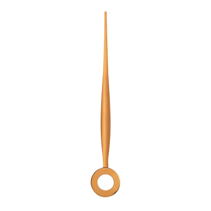 Minutenwijzer rood blad, gat Ø 1,3 lengte 13,5 mm