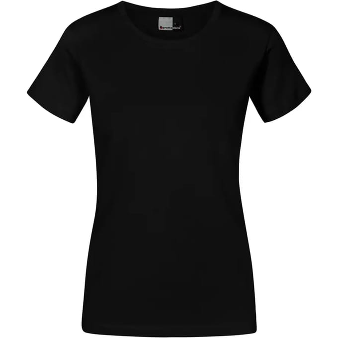 Promodoro Women´s Premium-T E3005 - Black - M