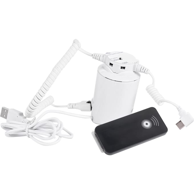 Mobiele Telefoon Anti-diefstal Display Alarm Mobiele Telefoon Standaard Winkelhouder Type C Interface white