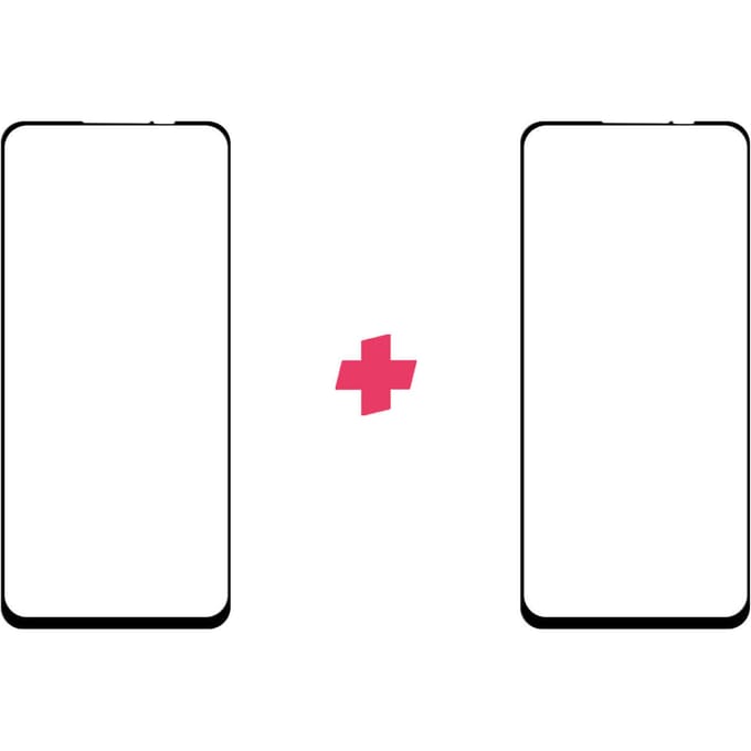 DuoPack: OPPO A54 4G screenprotector gehard glas Edge to Edge