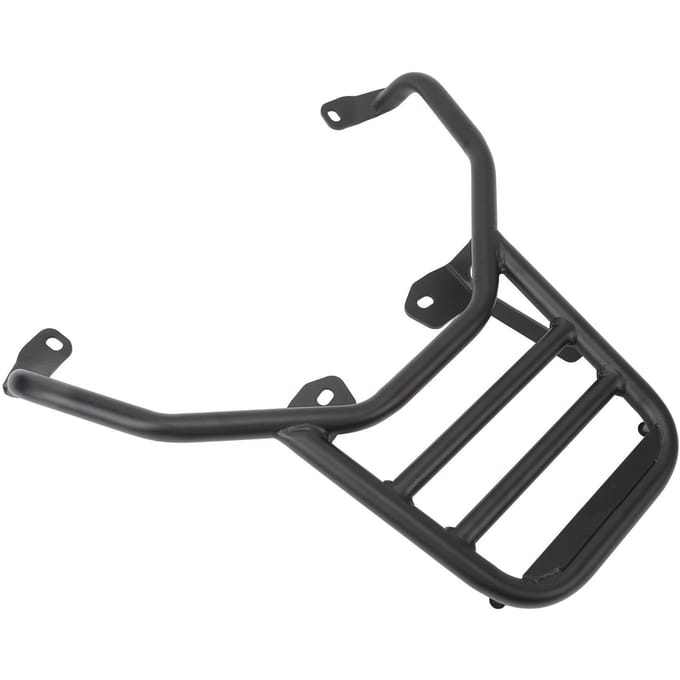 Porte-bagages arrière de moto, support solide pour siège arrière, support de remplacement pour Piaggio black