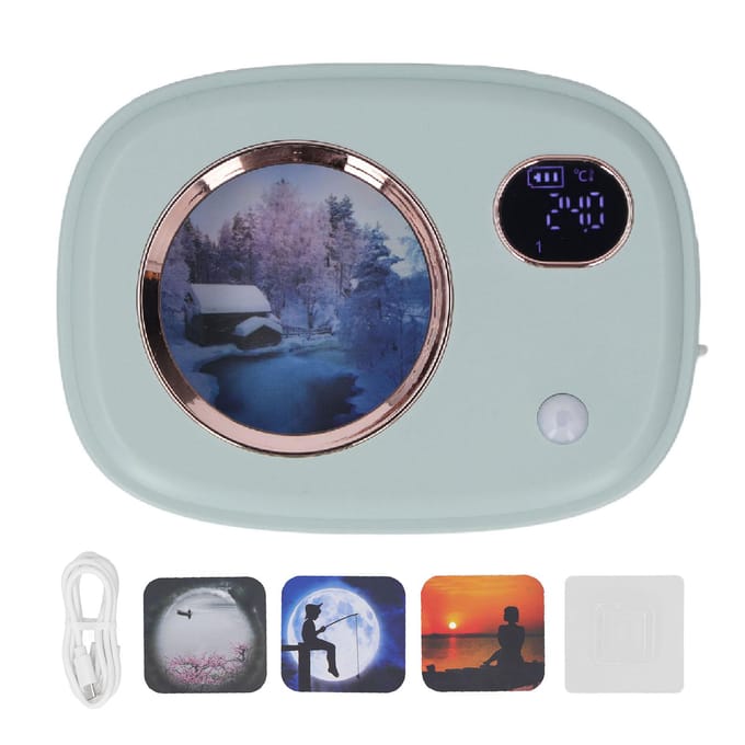 Geurdispenser Smart Digitaal Display Ultrasone Geur Aromatherapie Diffuser voor Toilet groen