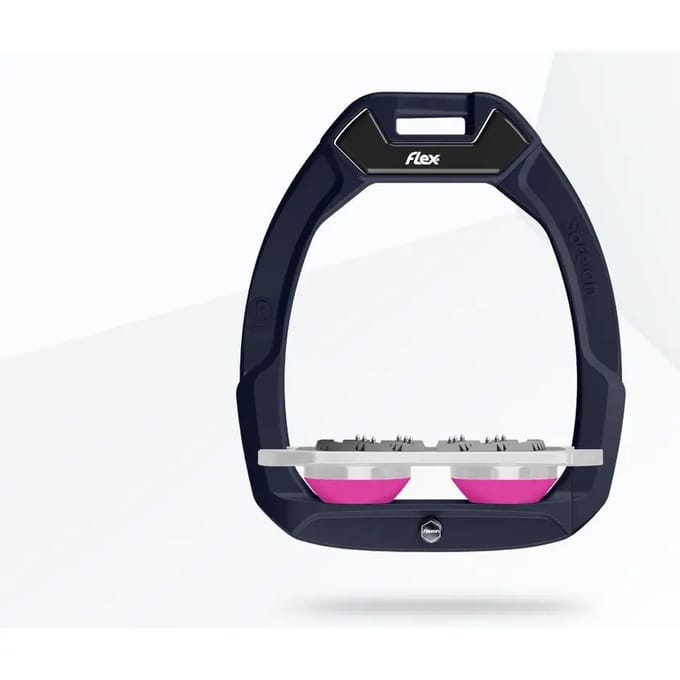 Plat Ultra Grip Veiligheidsstijgbeugels Bruin/Grijs/Roze Flex-On Safe-On