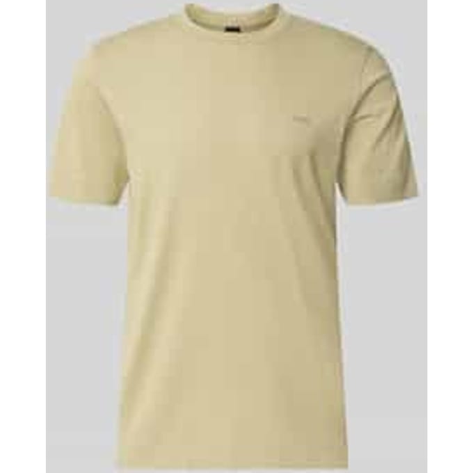 Regular fit t-shirt van puur katoen model 'Thompson'