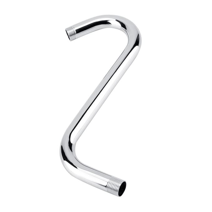 Badkameraccessoire 8 inch 201 Roestvrij Staal Hoge Verhoging S-vormige Doucheverlengingsarm white