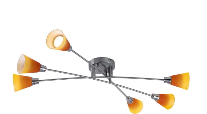 Plafondlamp Woonkamer Spotlight Verlichting Globo Dono 57801-6D
