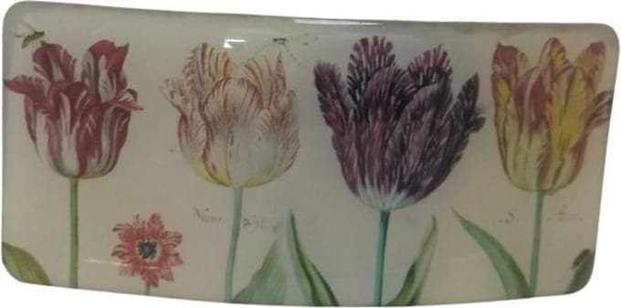 Haarspeld geschilderde tulpen van Jacob Marrel