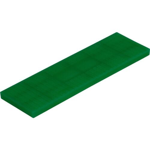 Kohlerwoodcap Beglazingsblokje 30X5mm groen (100st)