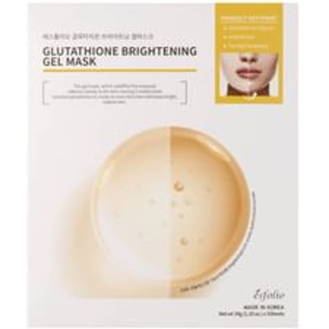 esfolio - Glutathione Brightening Gel Mask Set 34g x 5 Sheets