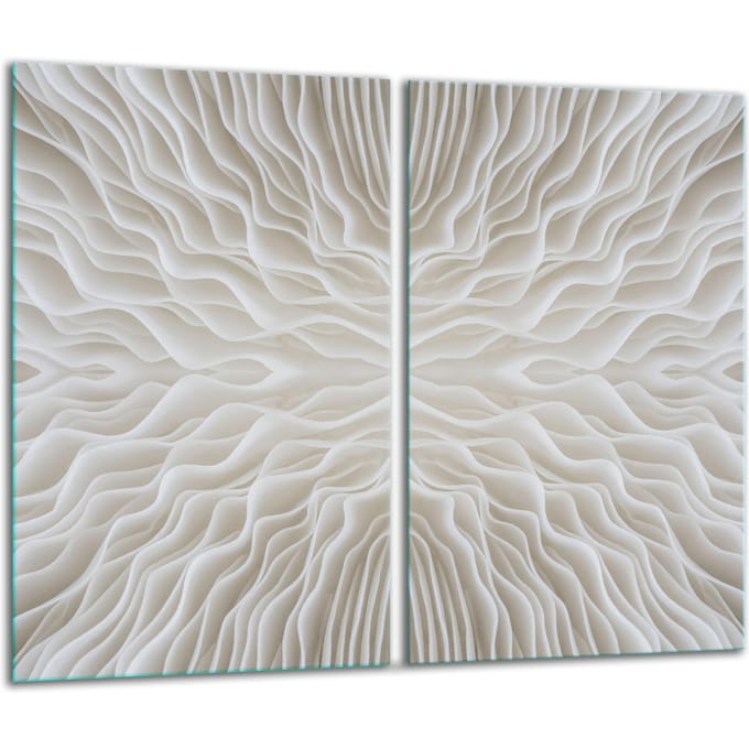 TMK ArtDeko - Snijplank van glas - 30x52 cm - Kleurrijk