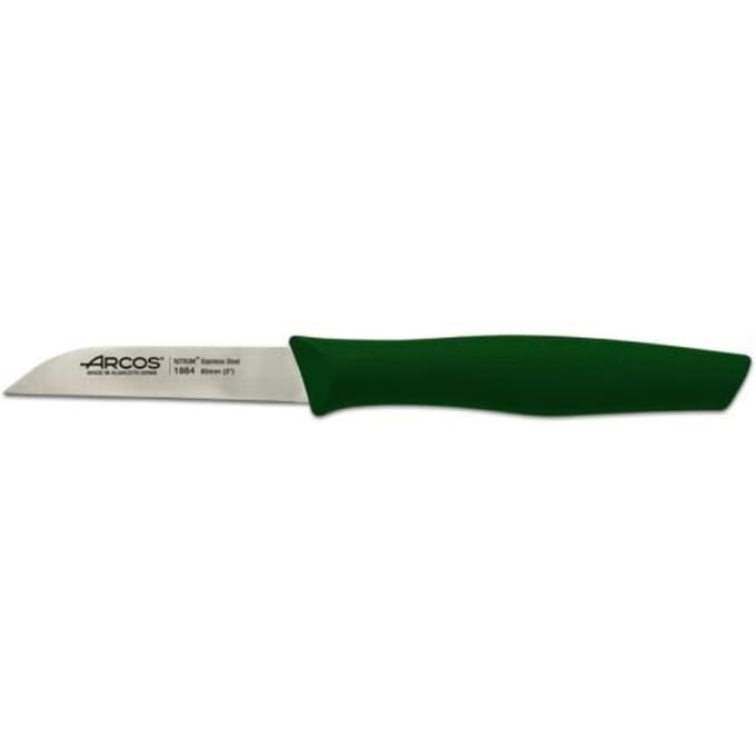 Couteau - ARCOS - Mondador Arcos Nova 188421 - Acier inoxydable NITRUM - Lame 8 cm - Mango ergonomique
