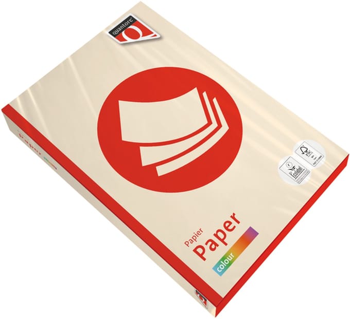 Kopieerpapier quantore colour a4 160gr creme