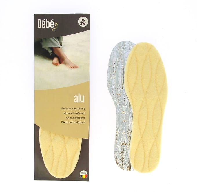 DEBE Alu - Extra warme inlegzool met aluminium en scheerwol laag - 48