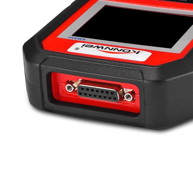 Konnwei KW340 - OBD2-scanner met creatief 2,8 inch kleurrijk scherm & gratis upgrade & print