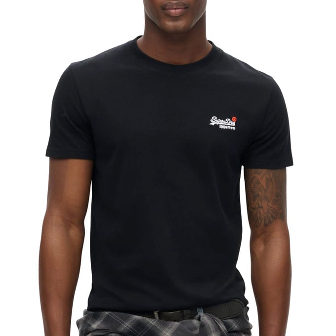 Superdry Essential Contrast Geborduurd Shirt Heren - Maat M