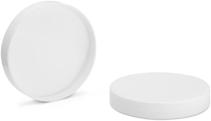 TopWosk - Witte Deksels voor Potten - 250 ml - 70/400