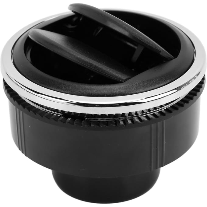 Dash Airconditioning Deflector Rond ABS Galvaniseren Zwart Universeel voor RV Boot Bus Auto black