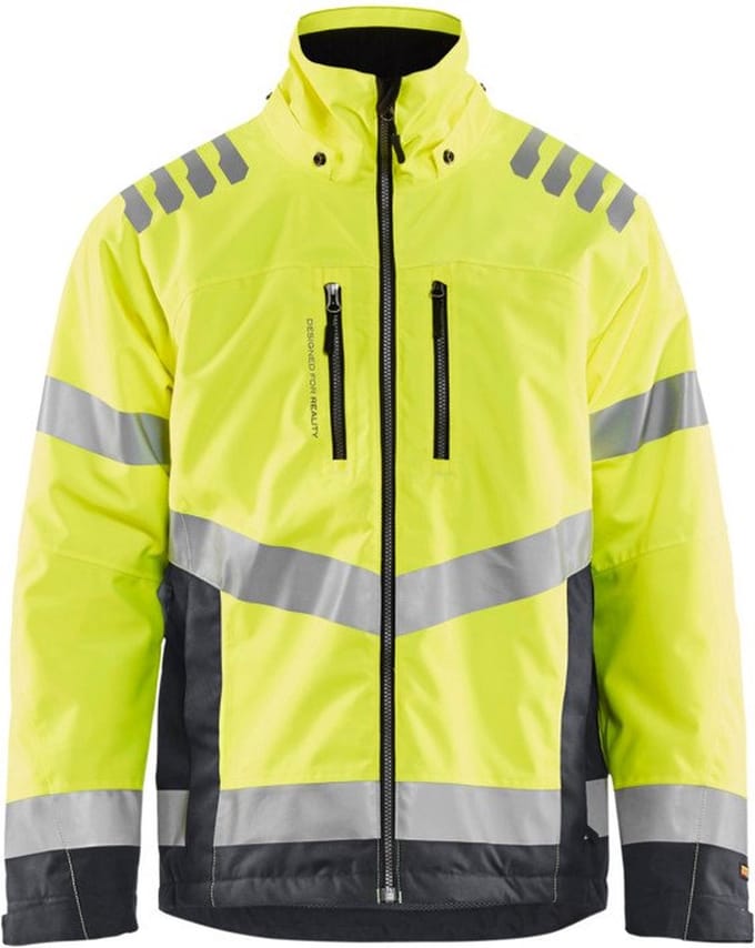 Blaklader High Vis winterjas 4780-1977 - HIgh Vis Geel/Medium Grijs - 4XL