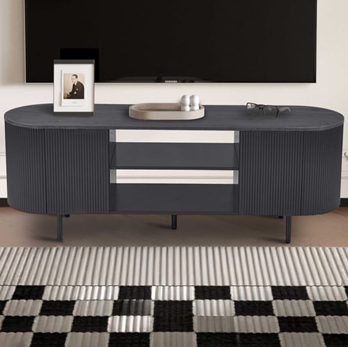 Belfurn - TV meubel 'Lagos' 160 cm Decor Donkerbruin