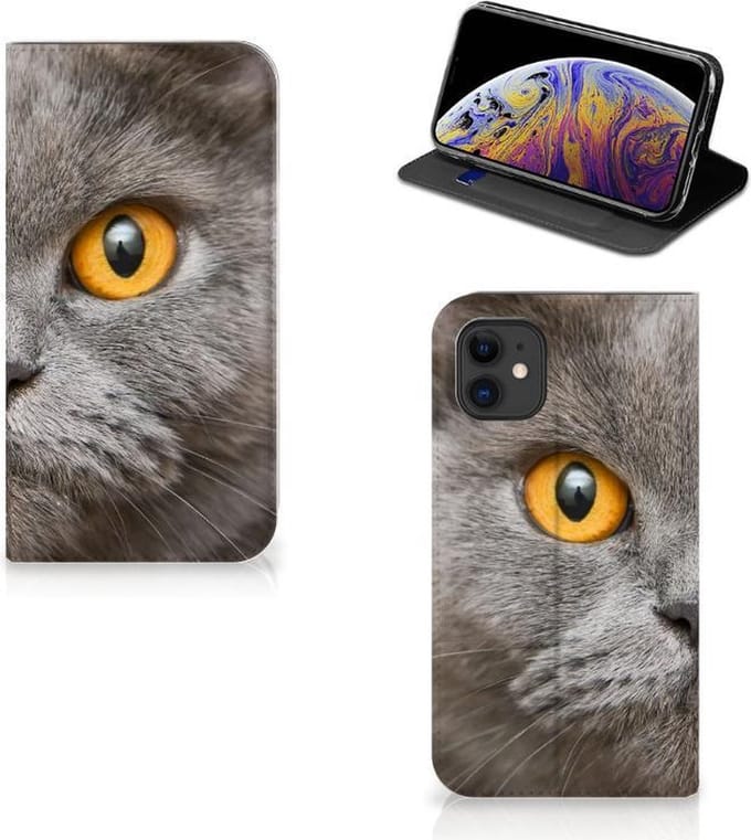 Hoesje maken Apple iPhone 11 Britse Korthaar
